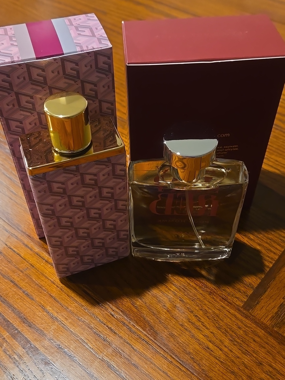 Sexy Red Pour Homme + Guess Amore Fragrance Box Set - Red & Pink - Picture 3 of 4
